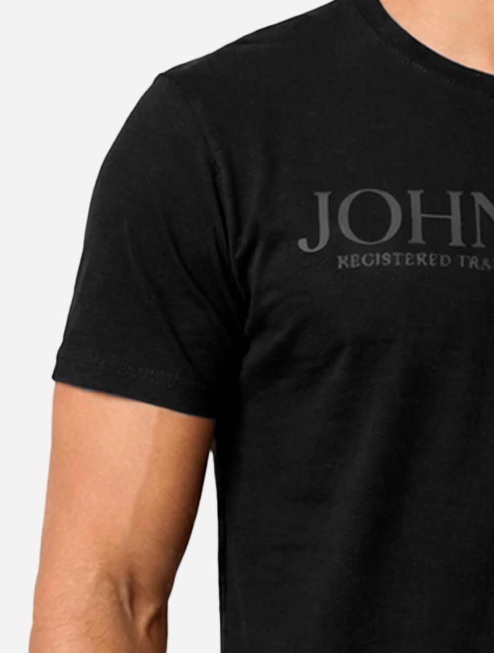 Camiseta John John Masculina Slim Fit Standard Preta