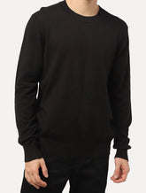 Suéter Ellus Masculino Tricot C-Neck Visco Like Basic Round Preto