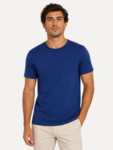 Camiseta John John Masculina Regular Fit Light Transfer Azul Escuro