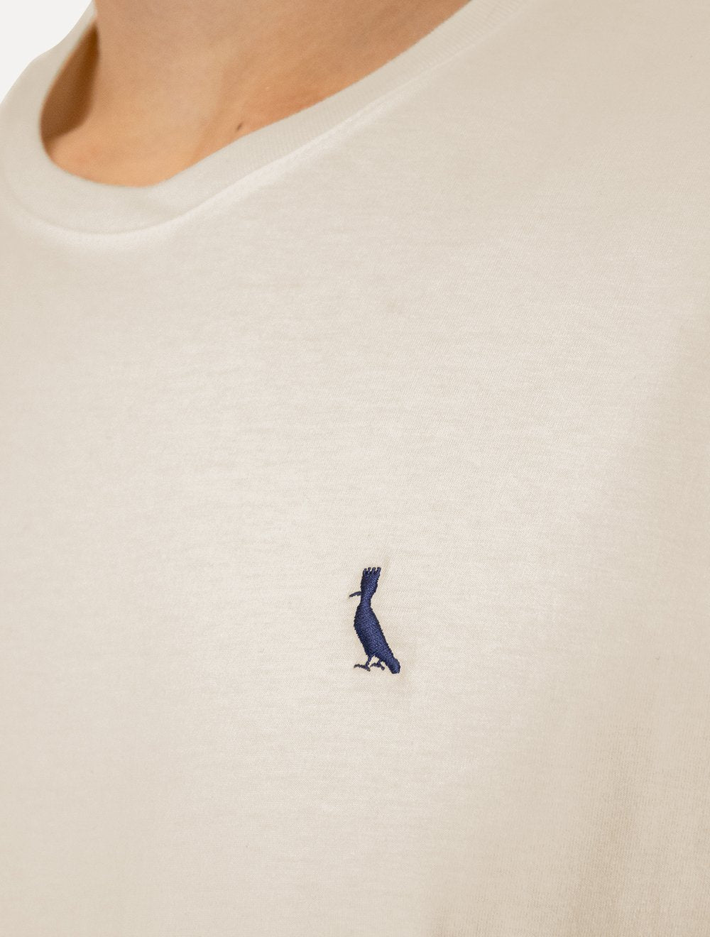 Camiseta Reserva Masculina Basic Navy Woodpecker Off-White
