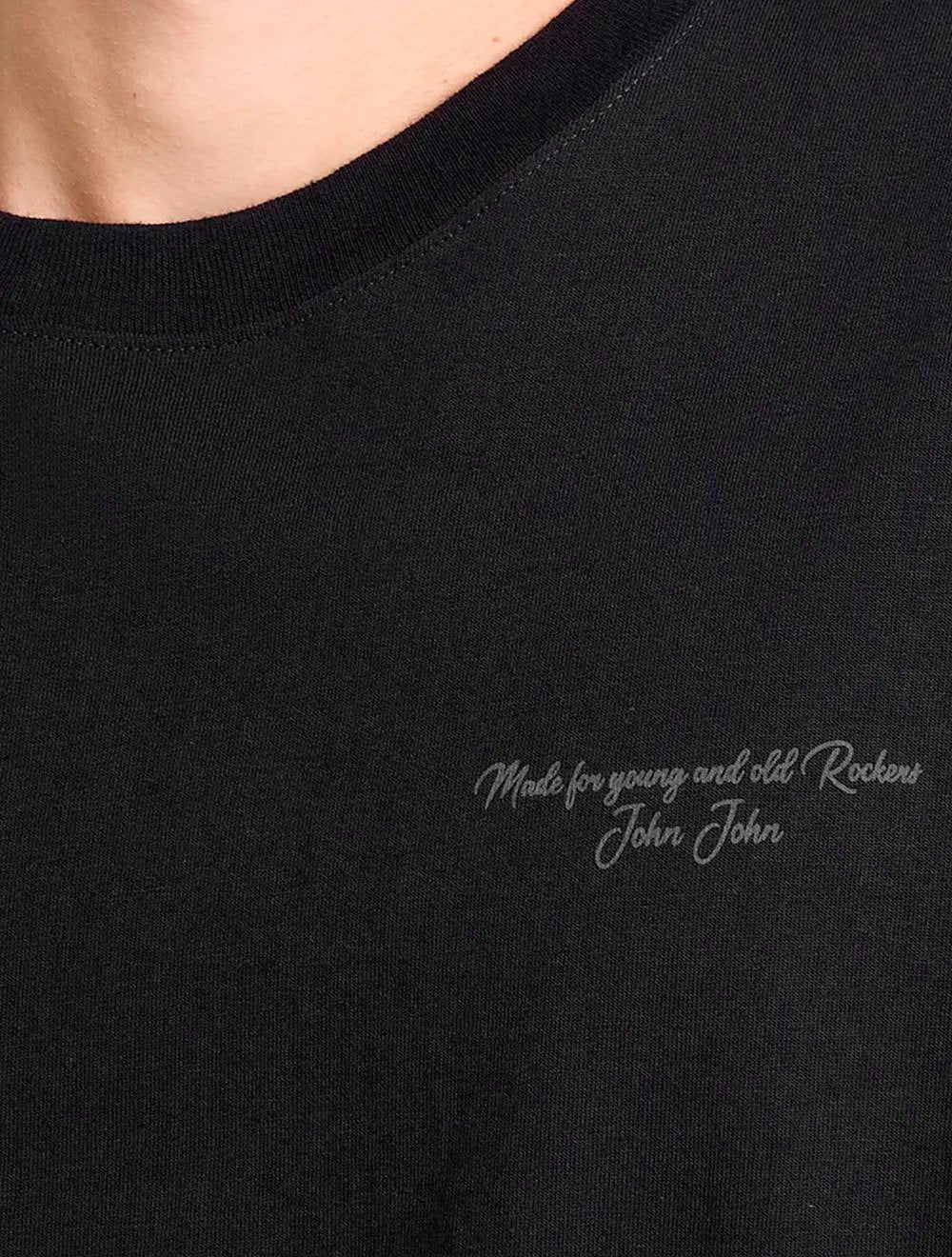 Camiseta John John Masculina Relaxed Fit Cosmic Cages Preto