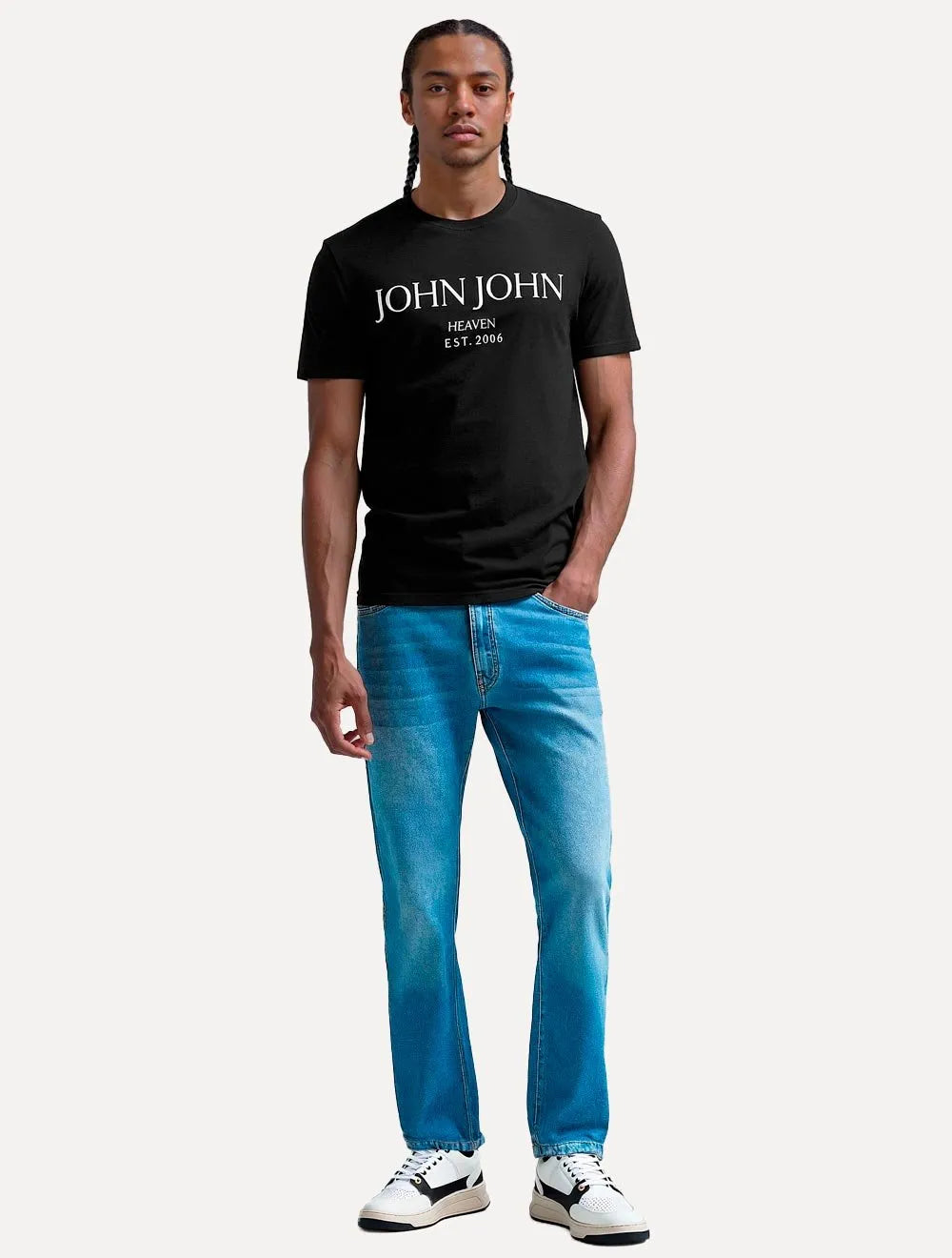 Camiseta John John Masculina Regular Fit Special Preto