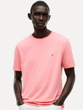 Camiseta Tommy Hilfiger Masculina Essential Cotton Rosa