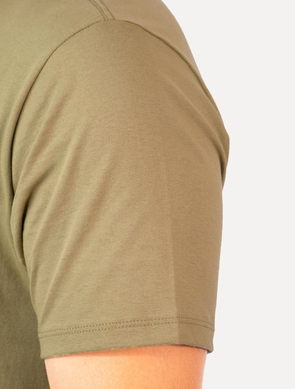 Camiseta John John Masculina Regular New Divided Verde Oliva