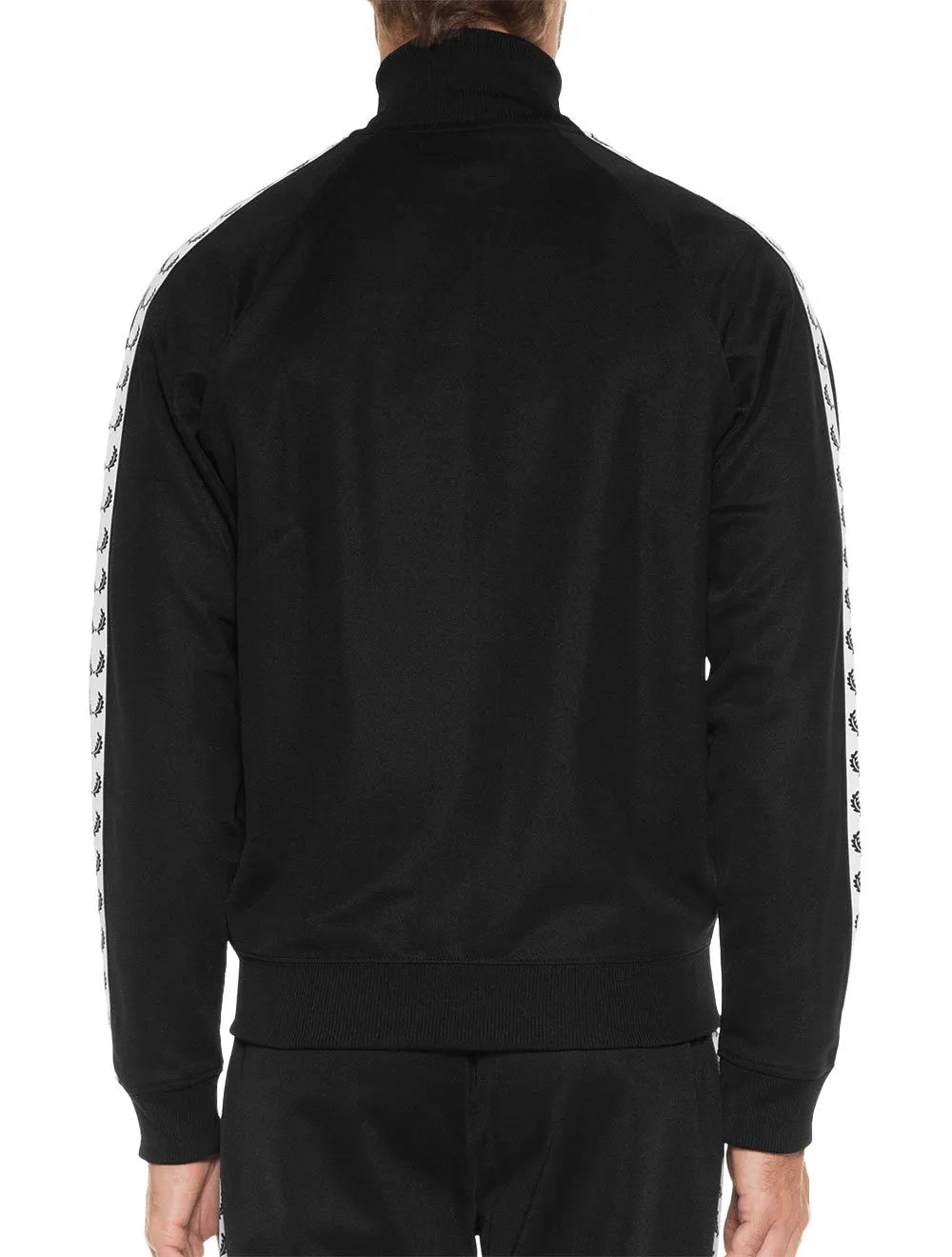 Jaqueta Fred Perry Masculina Regular Taped Track Preta