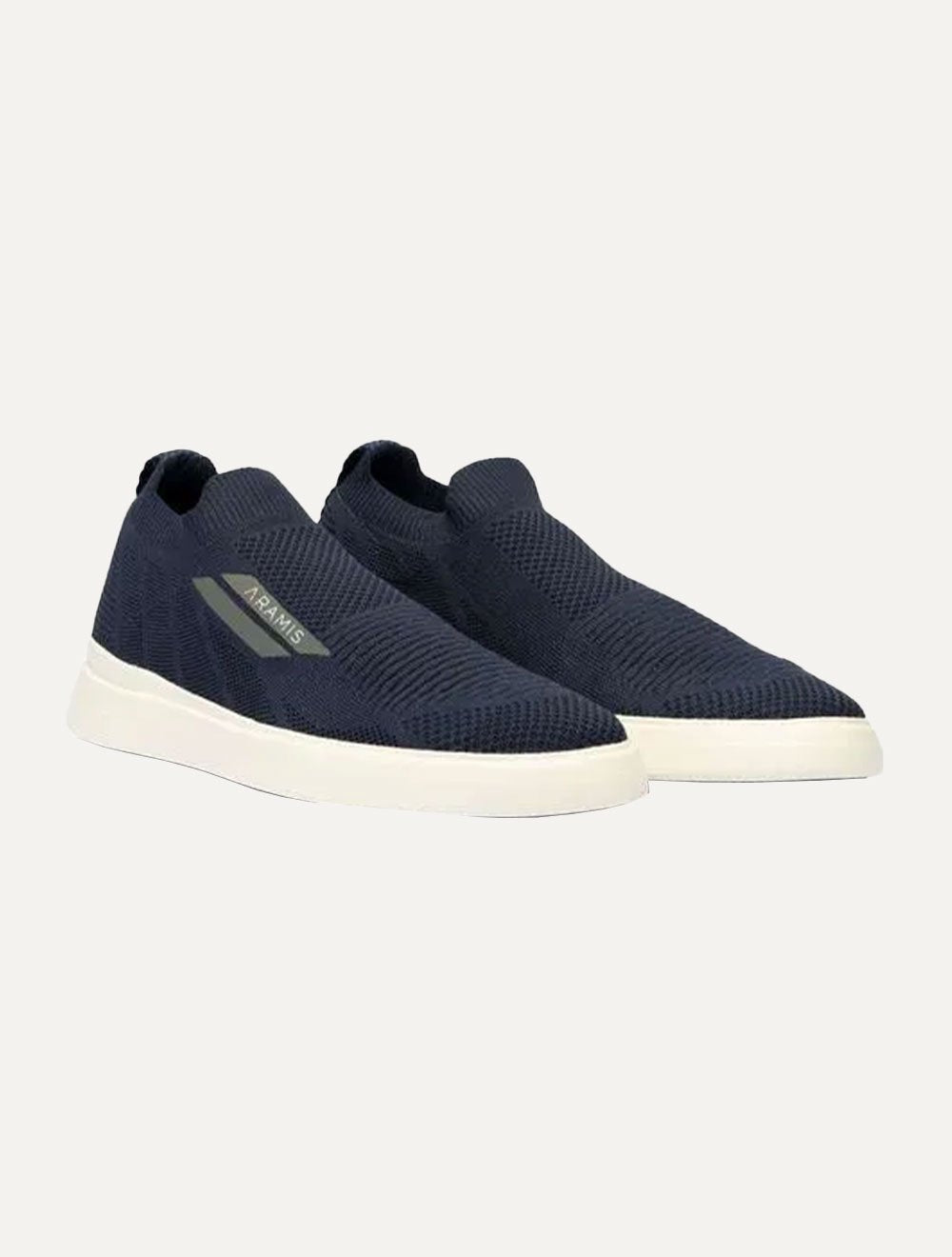 Tênis Aramis Masculino Slip On Journey K-nit Tan Azul Marinho