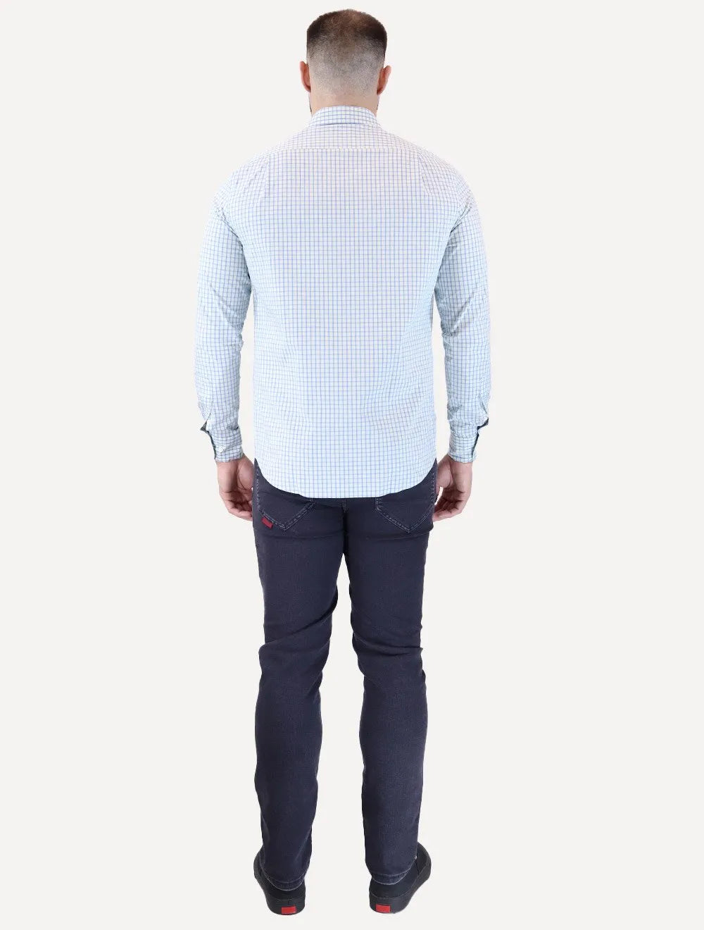 Camisa Tommy Hilfiger Masculina Regular Wrinkle Free Verde Claro