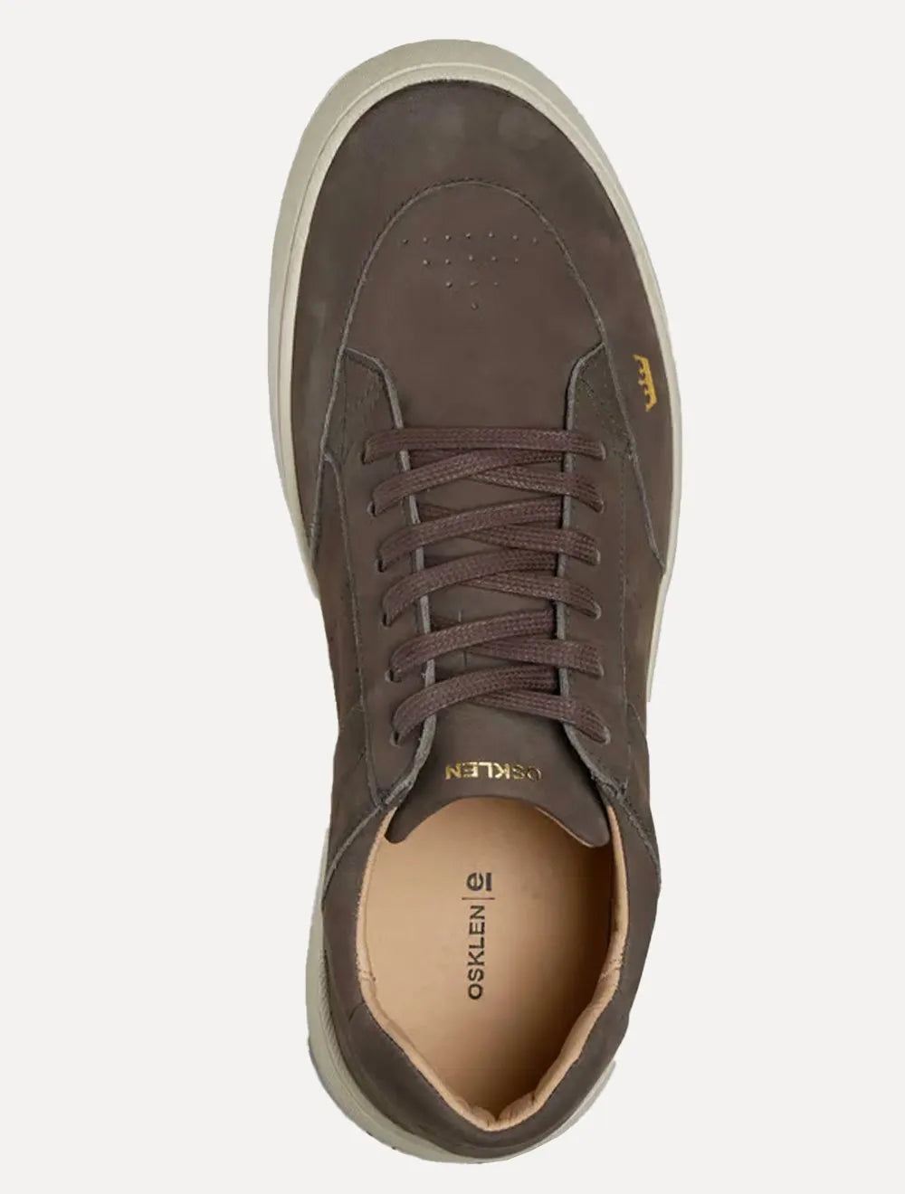 Tênis Osklen Masculino Couro Soho Nobuck Cinza Escuro