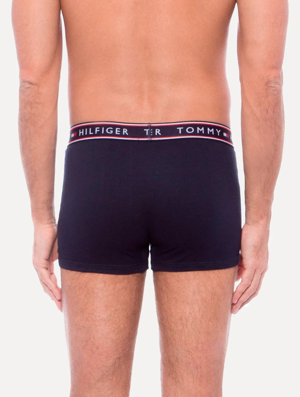Cueca Tommy Hilfiger Cotton Stretch Trunk Colors Azul Pack 3UN