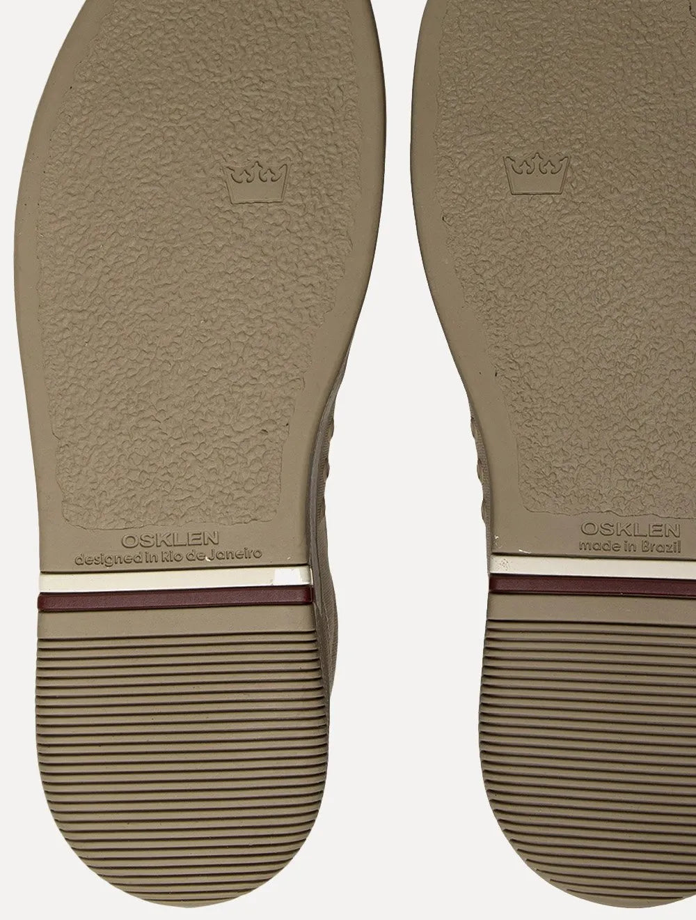 Tênis Osklen Masculino Lona Canvas AG Sneaker Caqui
