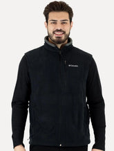Colete Columbia Masculino Fleece Fast Trek Preta