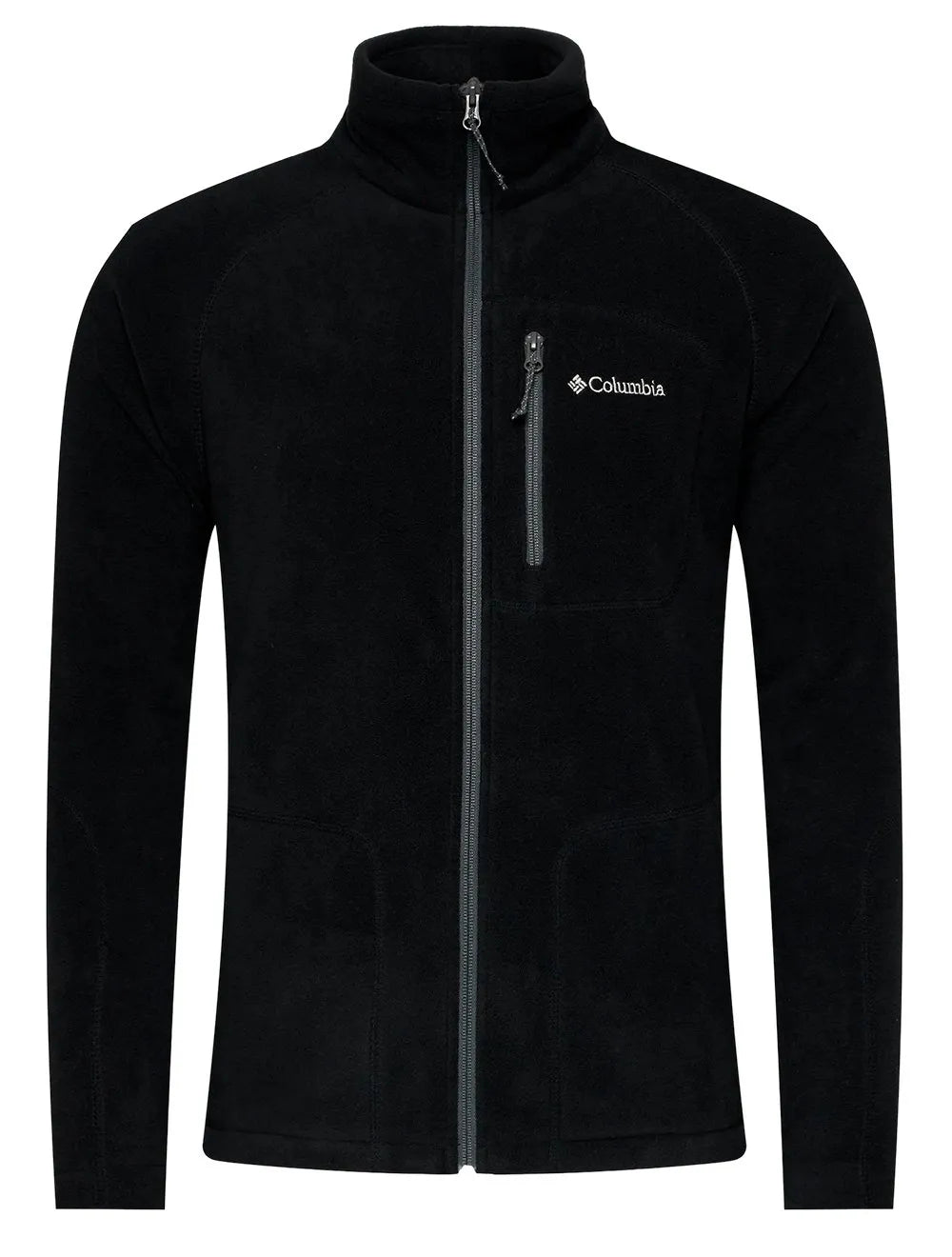 Jaqueta Columbia Masculina Fleece Fast Trek II Full Zip Preta