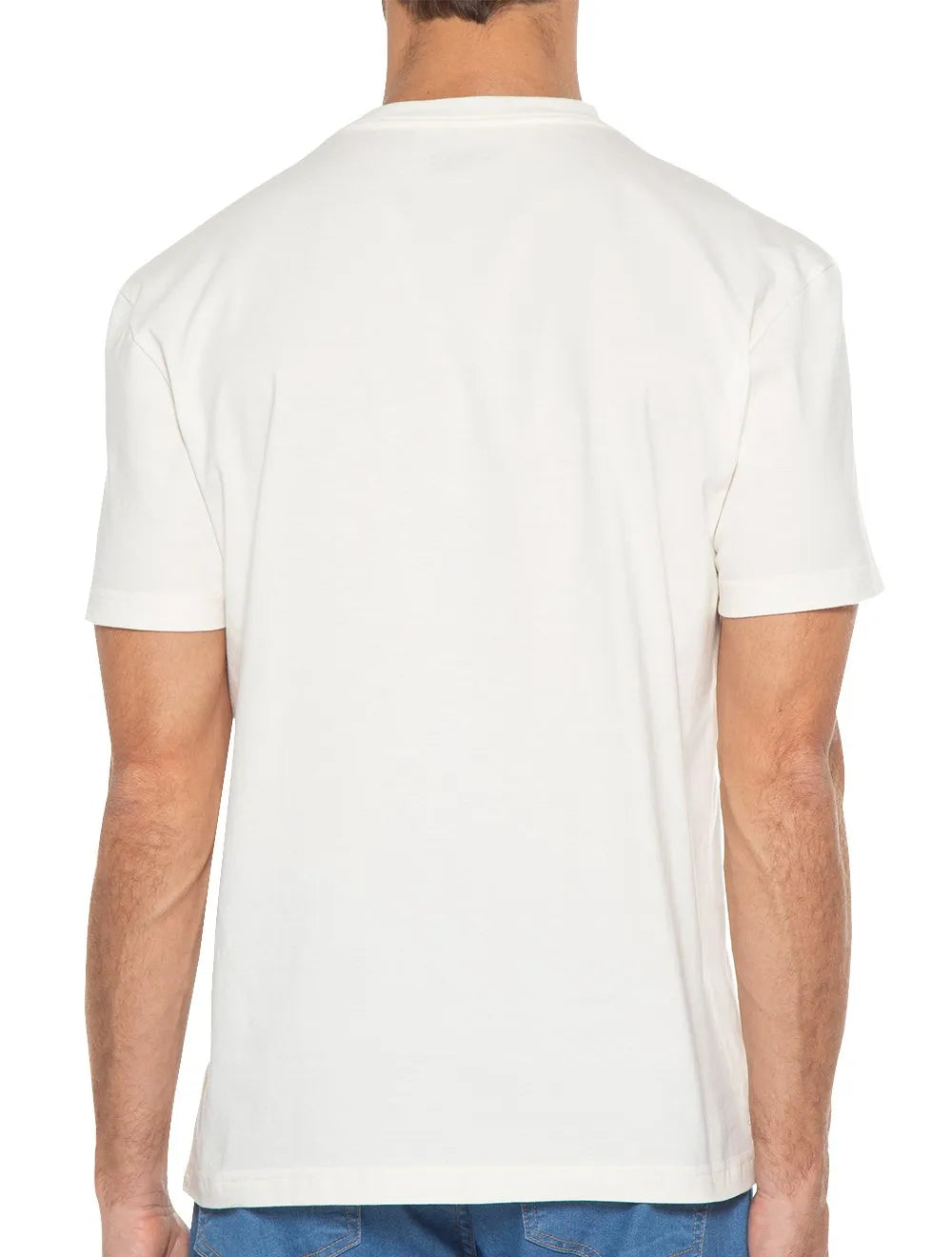 Camiseta Tommy Jeans Masculina Regular Collegiate Arc Branca