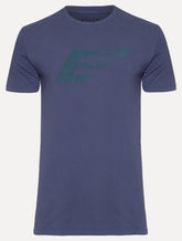 Camiseta Ellus Masculina Cotton Fine Maxi Easa Classic Azul