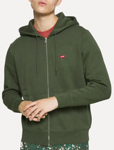 Moletom Levis Masculino Full Zip Hoodie Icon Verde