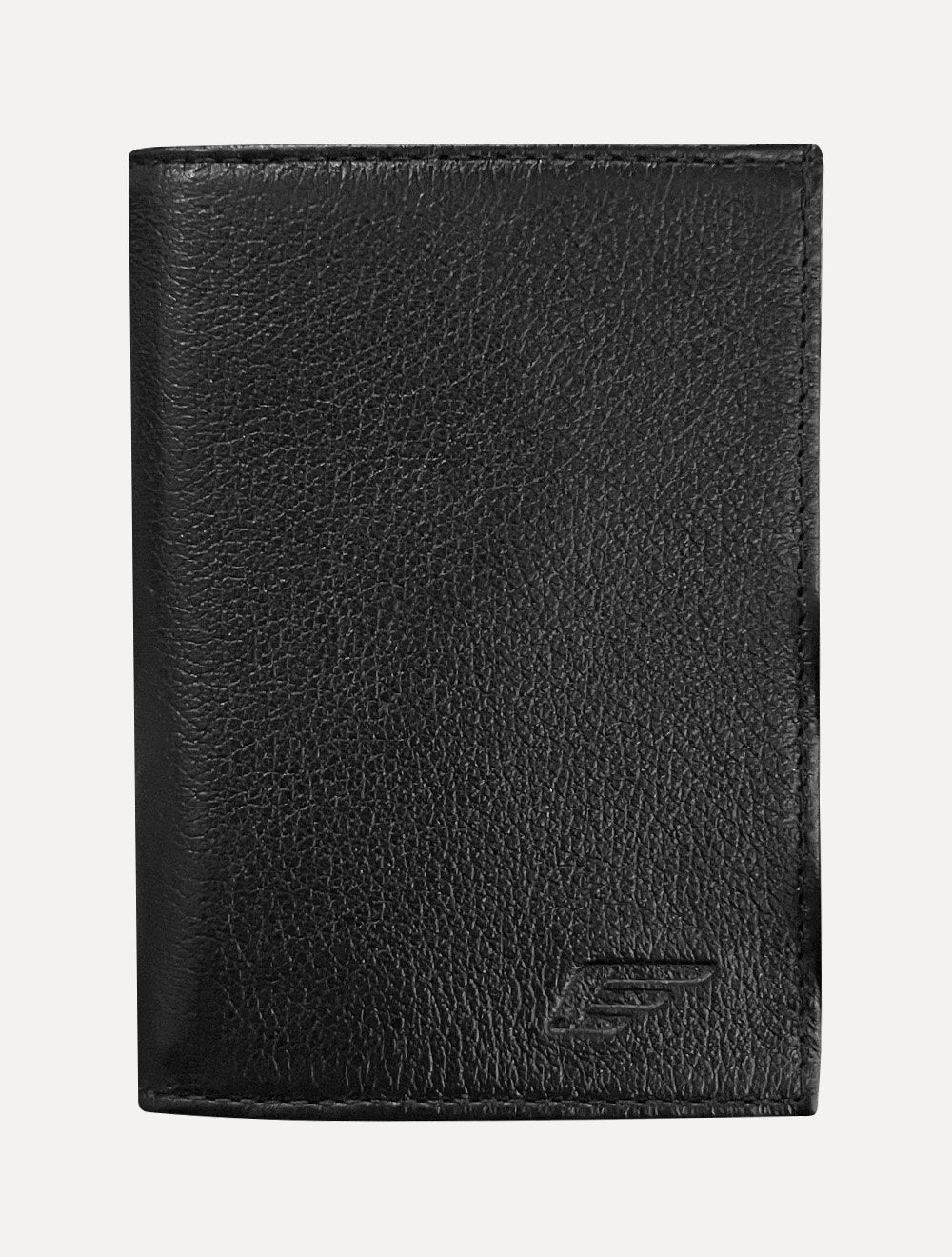 Carteira Ellus Masculina Porta-Cartão Couro Ellord Preta