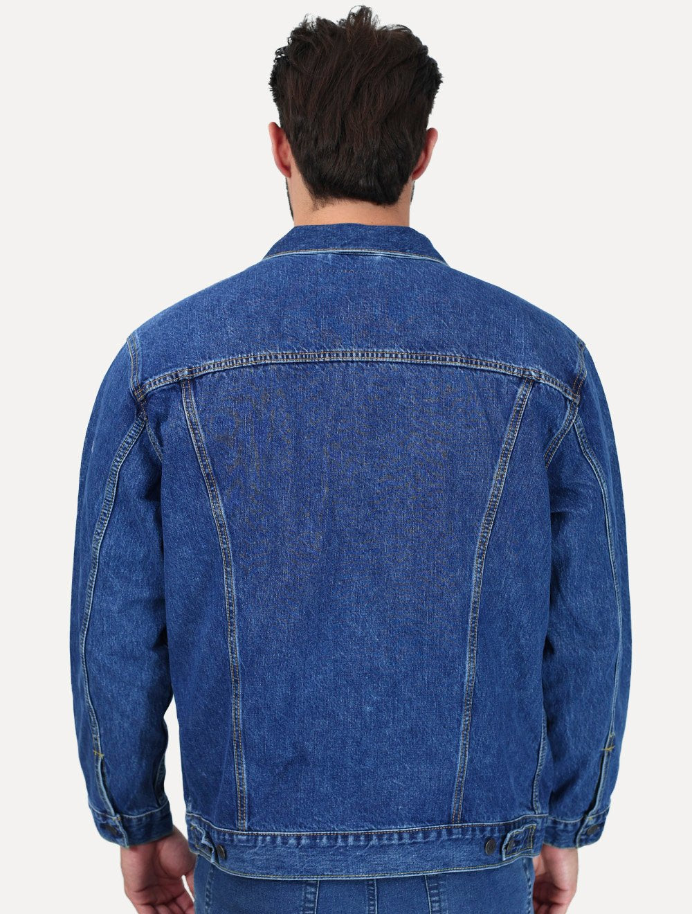 Jaqueta Levis Jeans Masculina Trucker Relaxed Azul Escuro A57820104