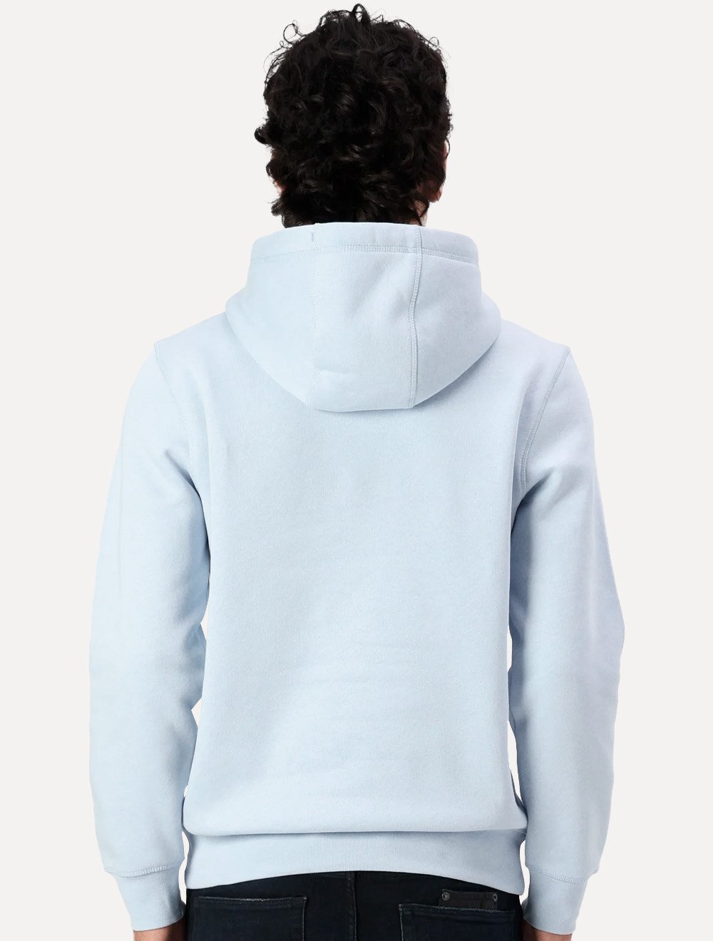 Moletom Tommy Hilfiger Masculino Hoodie Logo Core Azul Claro