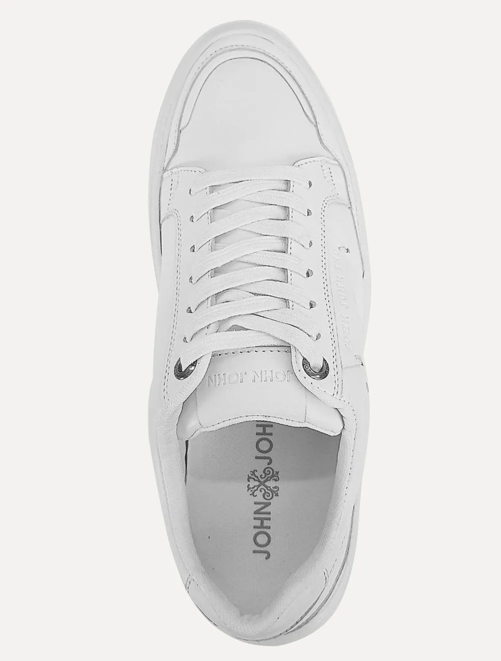 Tênis John John Masculino Couro New Rodes White Branco