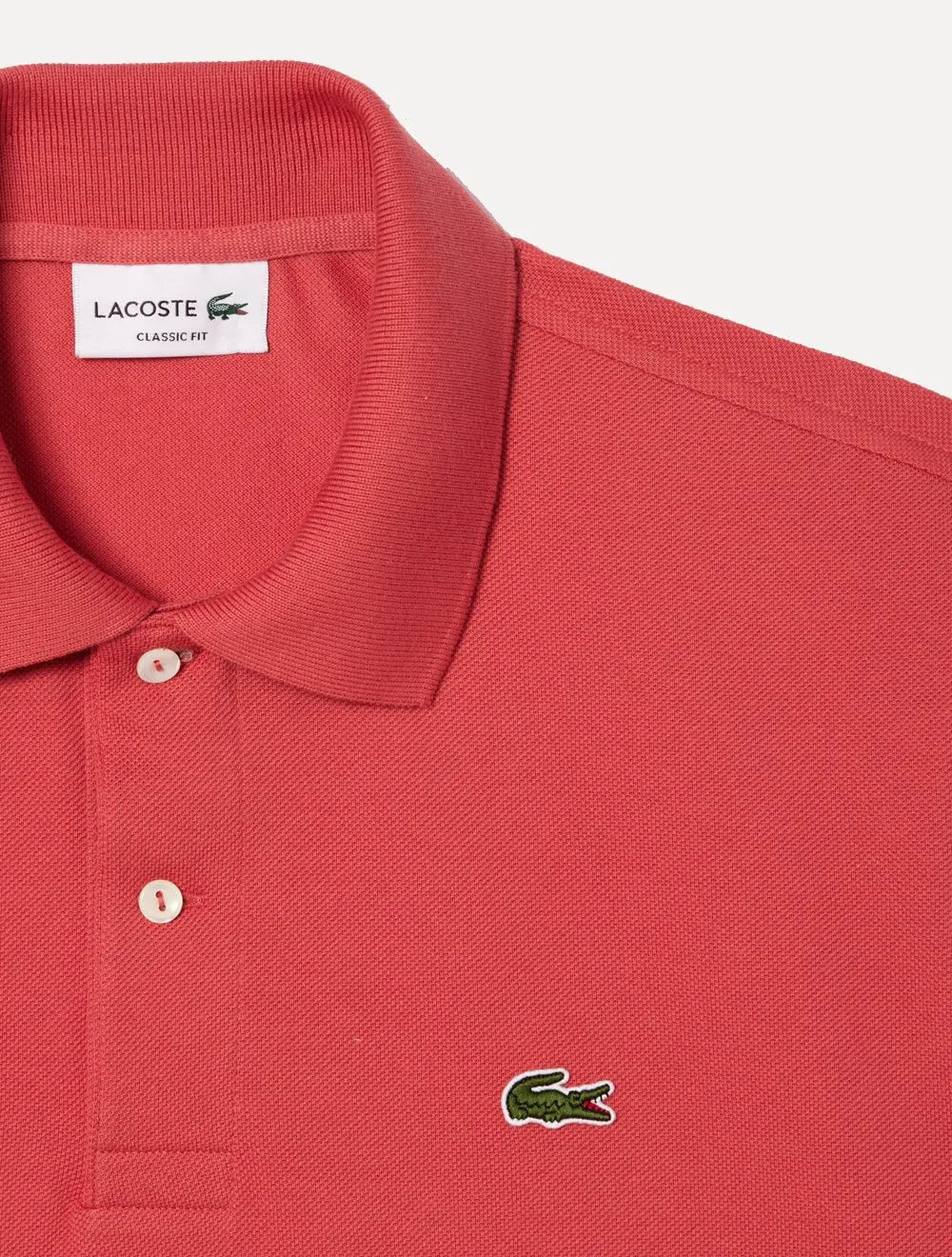 Polo Lacoste Masculina L.12.12 Goiaba
