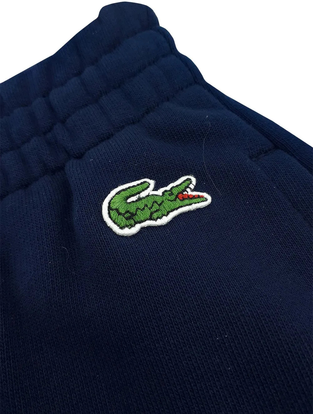 Calça Lacoste Moletom Masculina Croco Logo 1927 Azul Marinho