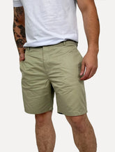 Bermuda John John Masculina Straight Cotton Luca Cáqui