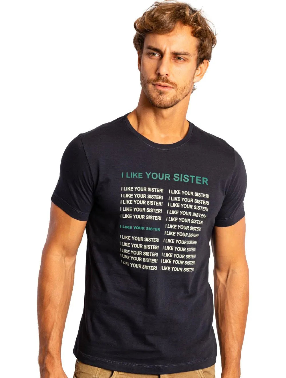 Camiseta Sergio K Masculina Sister Preta