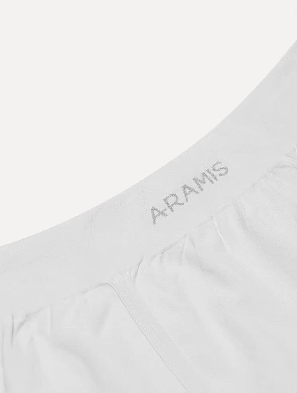 Cuecas Aramis Boxer Sem Costuras Preta/ Branca Pack 3UN
