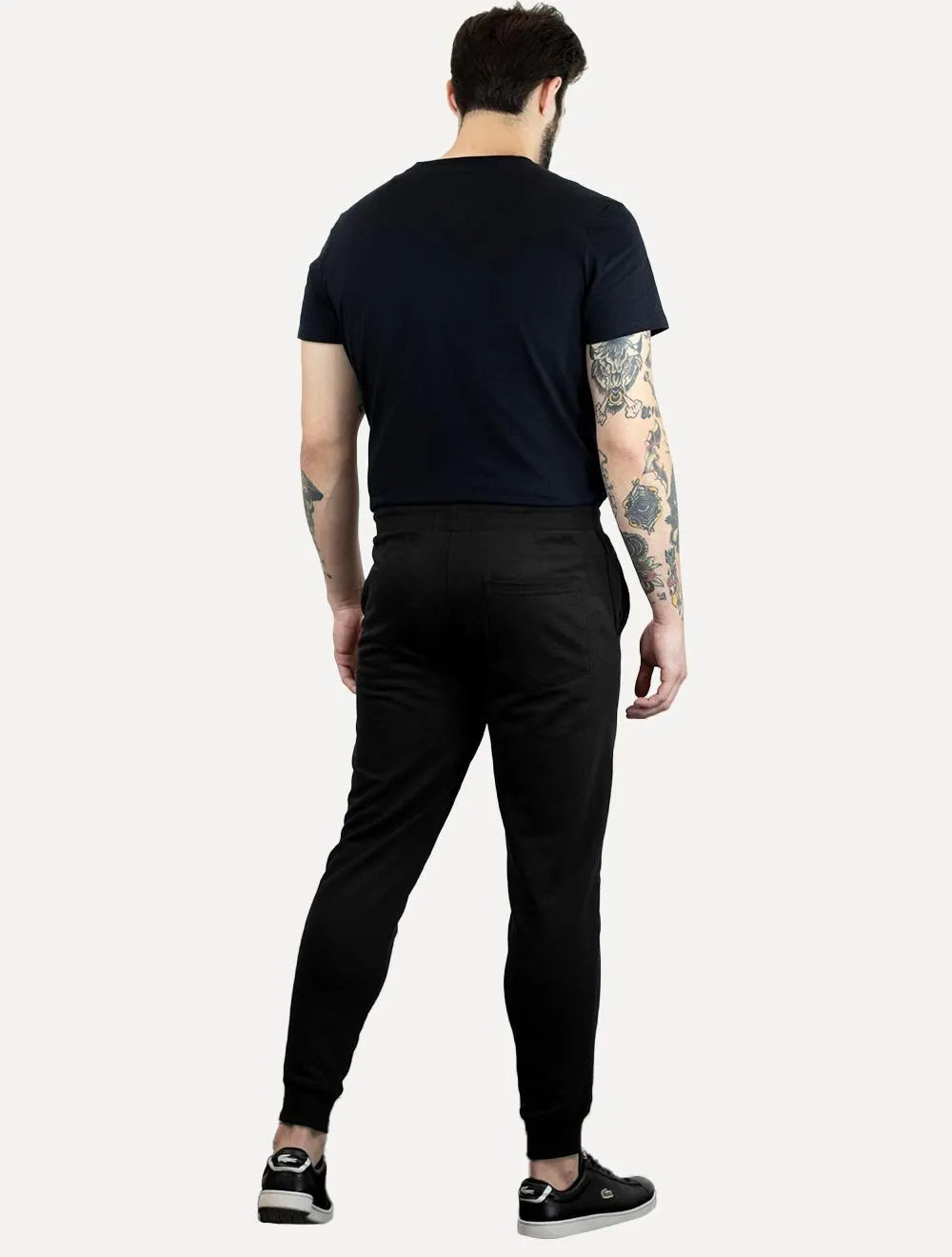 Calça John John Moletom Masculina New Basic Rusty Preta