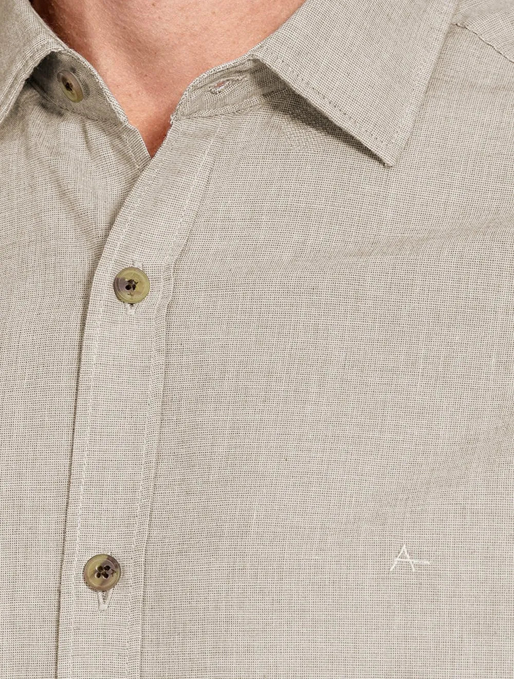 Camisa Aramis Masculina Regular Loop Flame Altino Areia