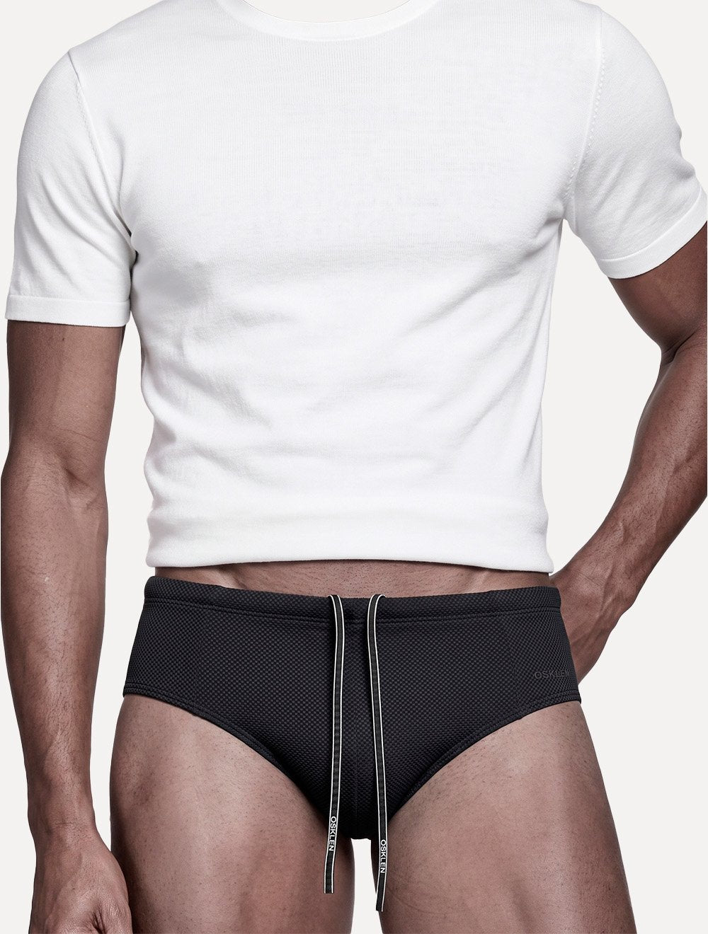 Sunga Osklen Masculina Slim Oblique Preta