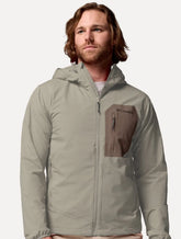 Jaqueta Columbia Masculina Ascender Softshell City Marrom/Caqui