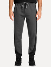 Calça John John Moletom Masculina Regular Double Tones Cinza Escuro