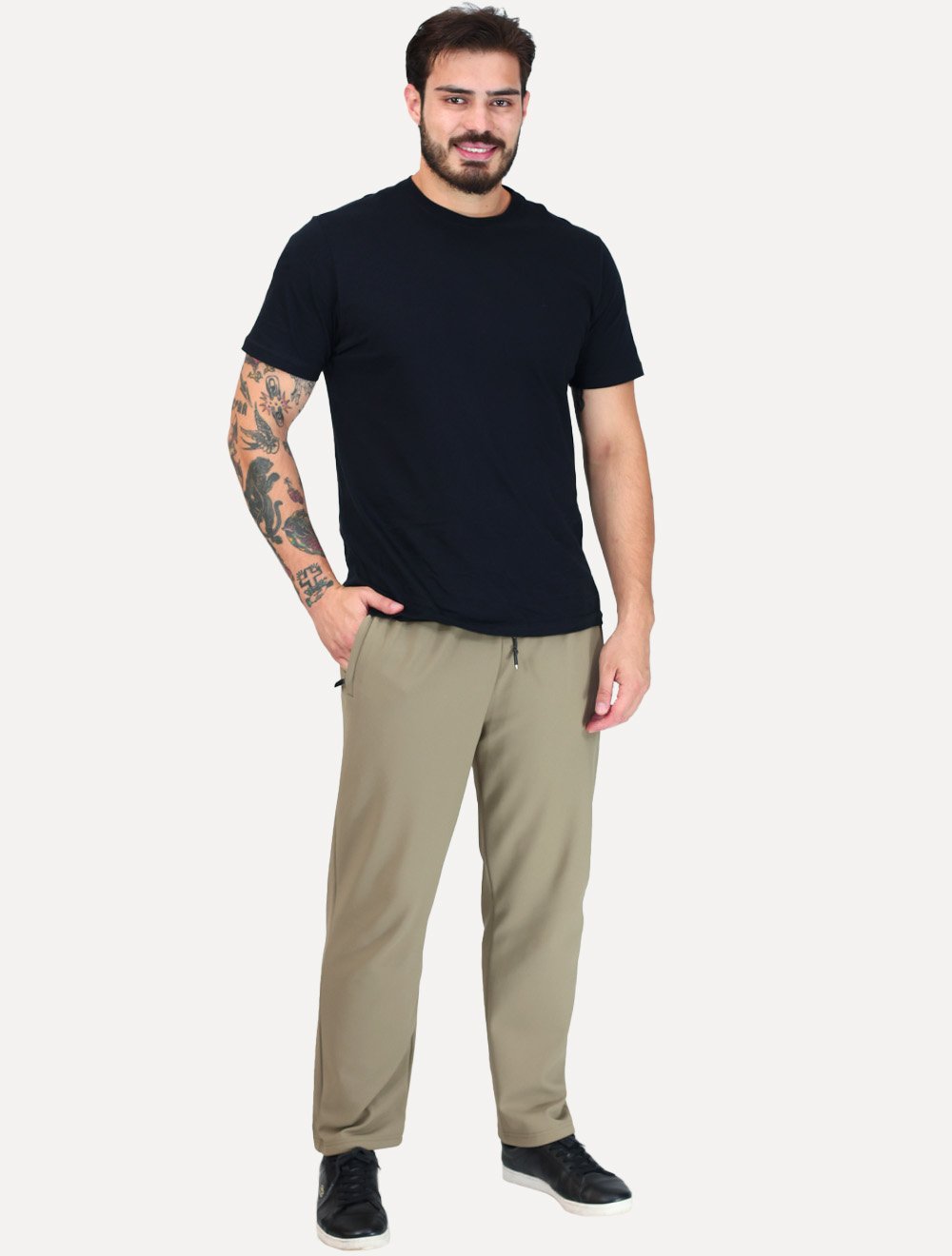 Calça Dixen Masculina Termica Caqui Medio