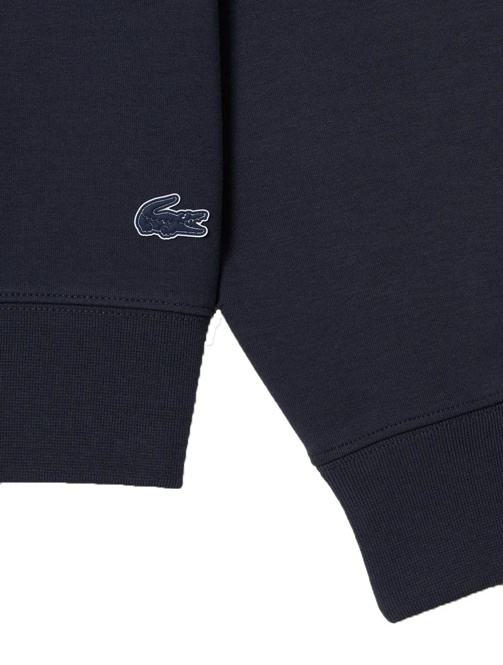 Moletom Lacoste Masculino Crewneck Loose Branded Azul Marinho
