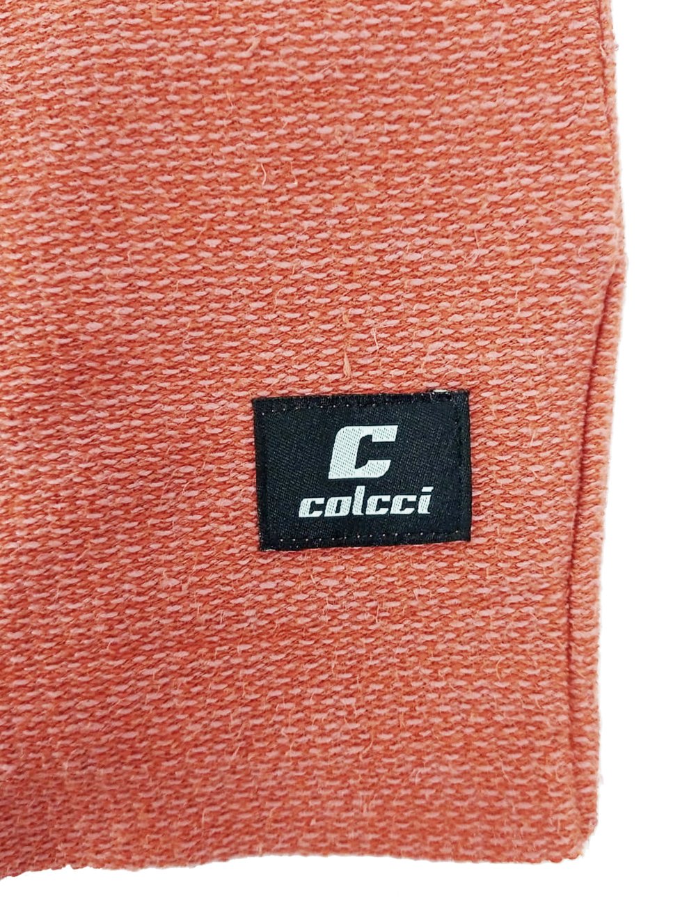Moletom Colcci Masculino Hoodie Full-Zip Texture Refile Terracota Mescla