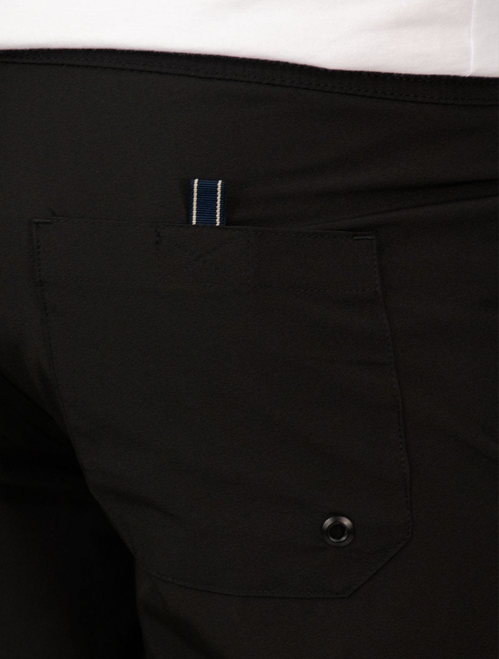 Short Original Penguin Masculino D'Água Estampa Localizada Preto