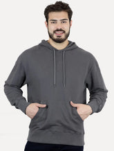 Moletom Tommy Jeans Masculino Regular Hoodie Icon Wrist Grafite