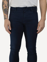 Calça Reserva Jeans Masculina Skinny Color Five Pockets Azul Marinho