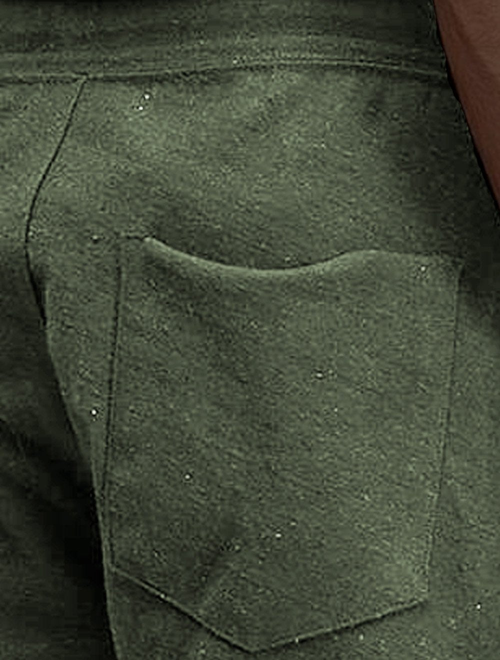 Bermuda Osklen Masculina Moletom Rustic E-Basics Verde Militar