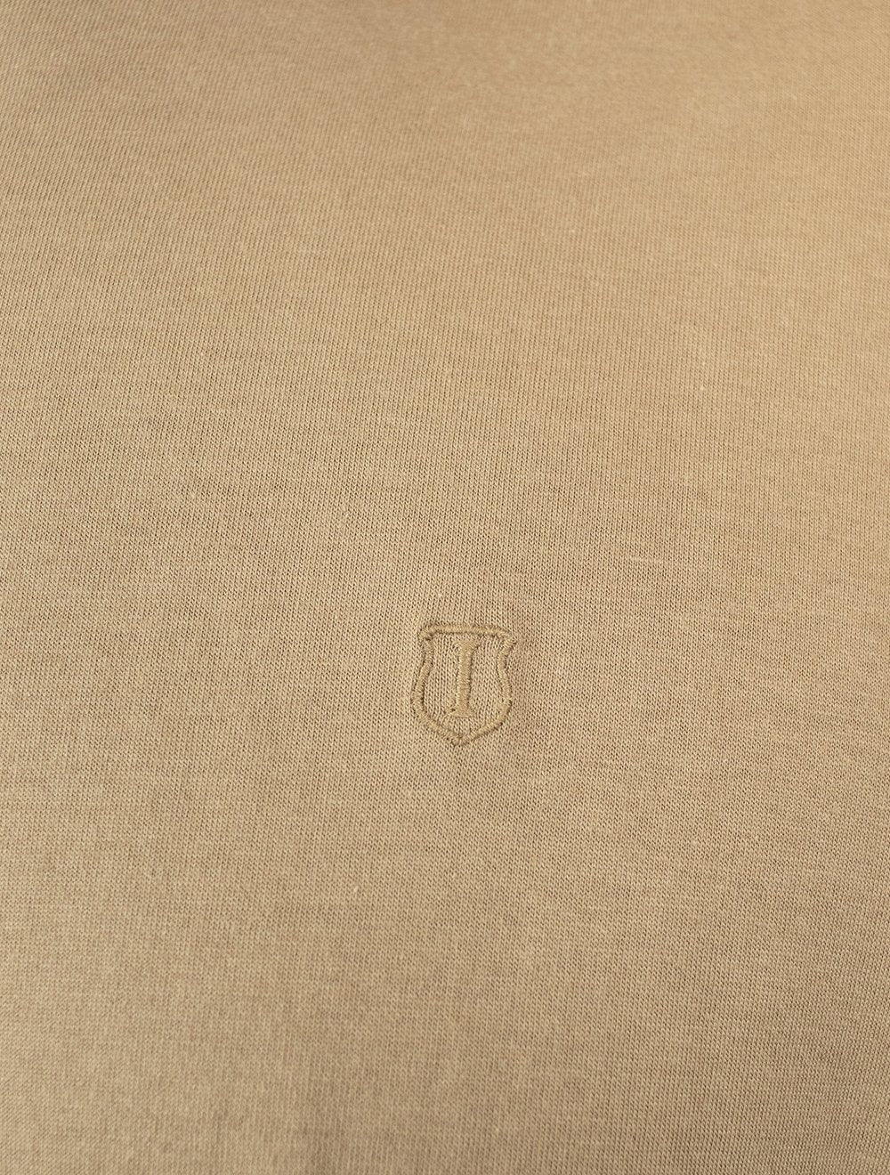 Camiseta Individual Comfort Pima Soft Touch Logo Cáqui