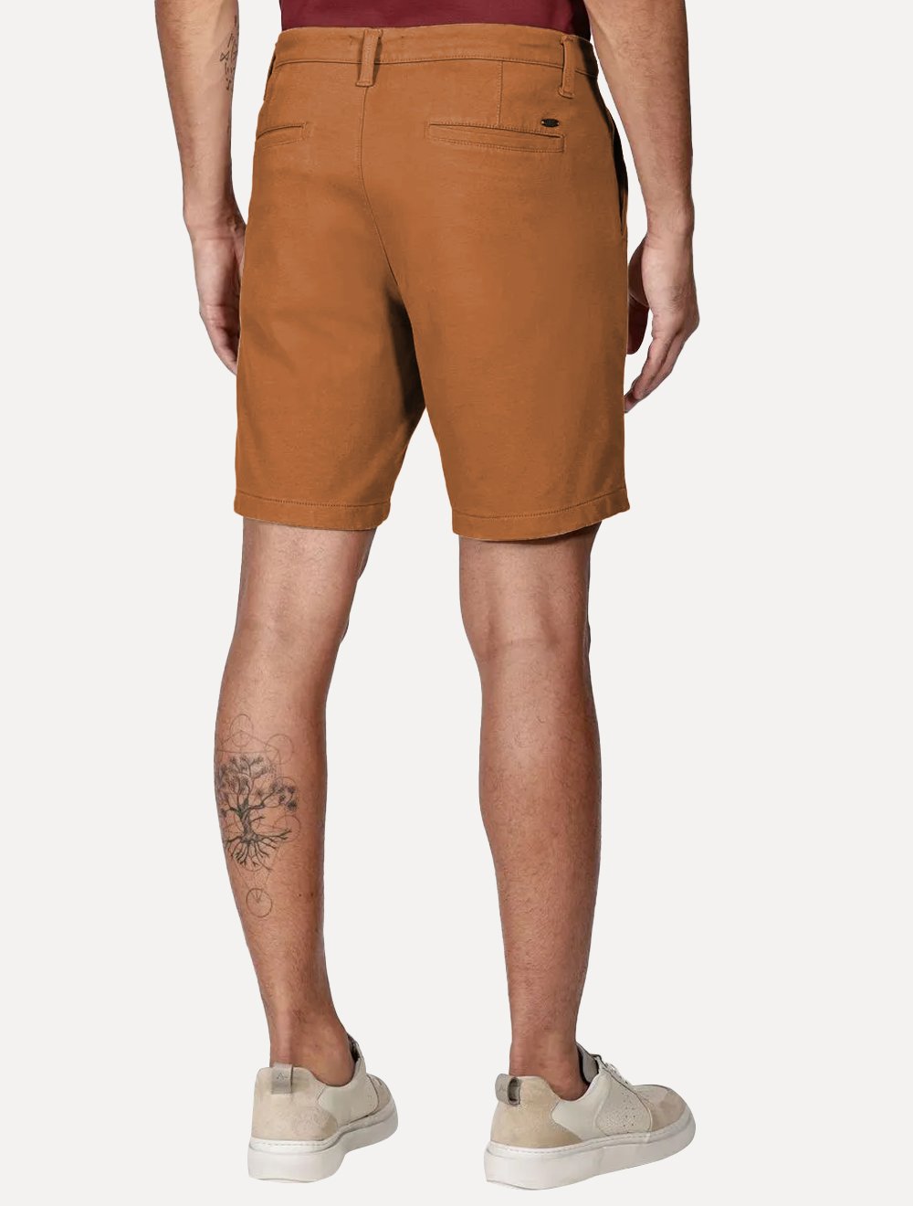 Bermuda Aramis Masculina Sarja Chino Color Caramelo