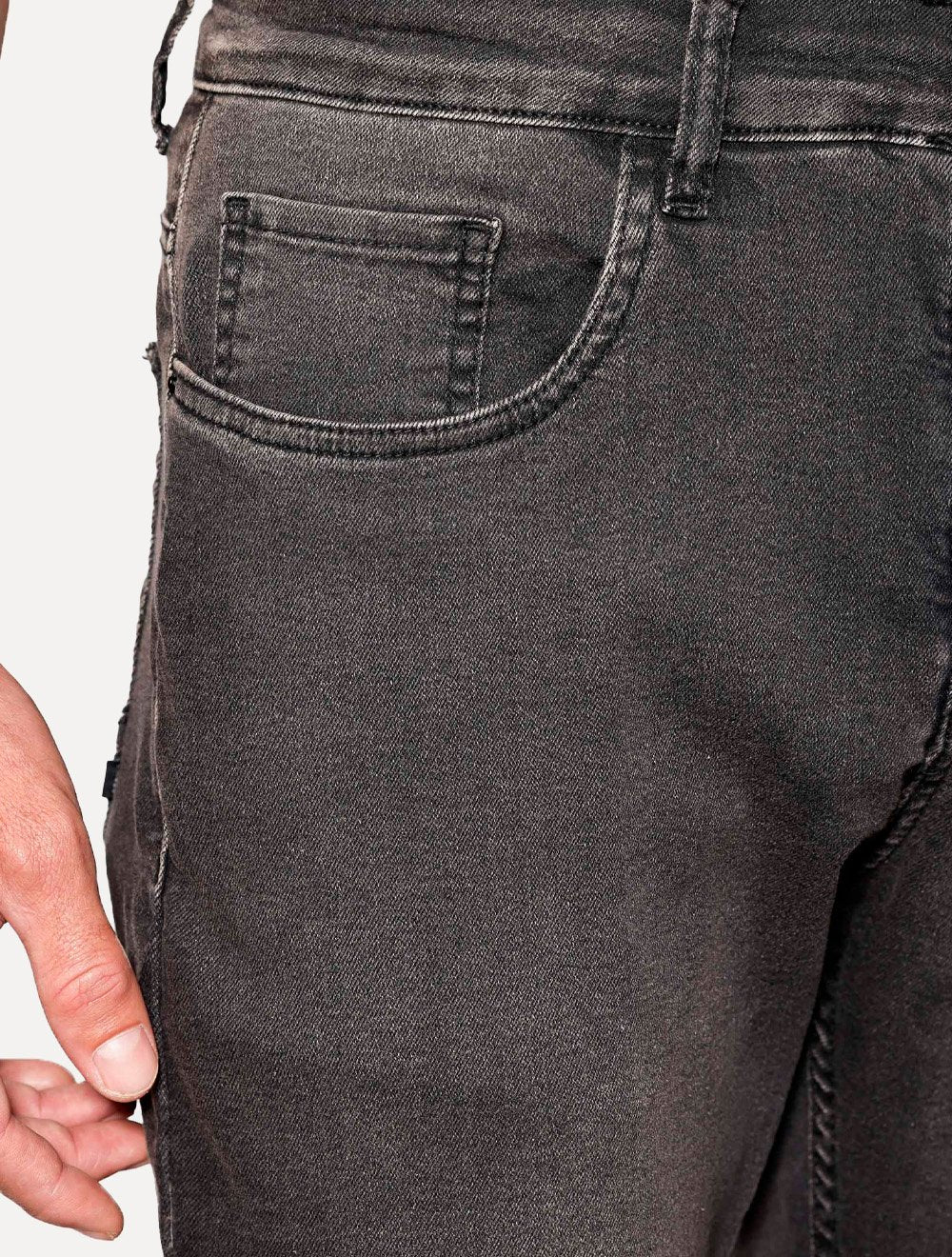 Calça Aramis Jeans Masculina Slim Stoned Preta