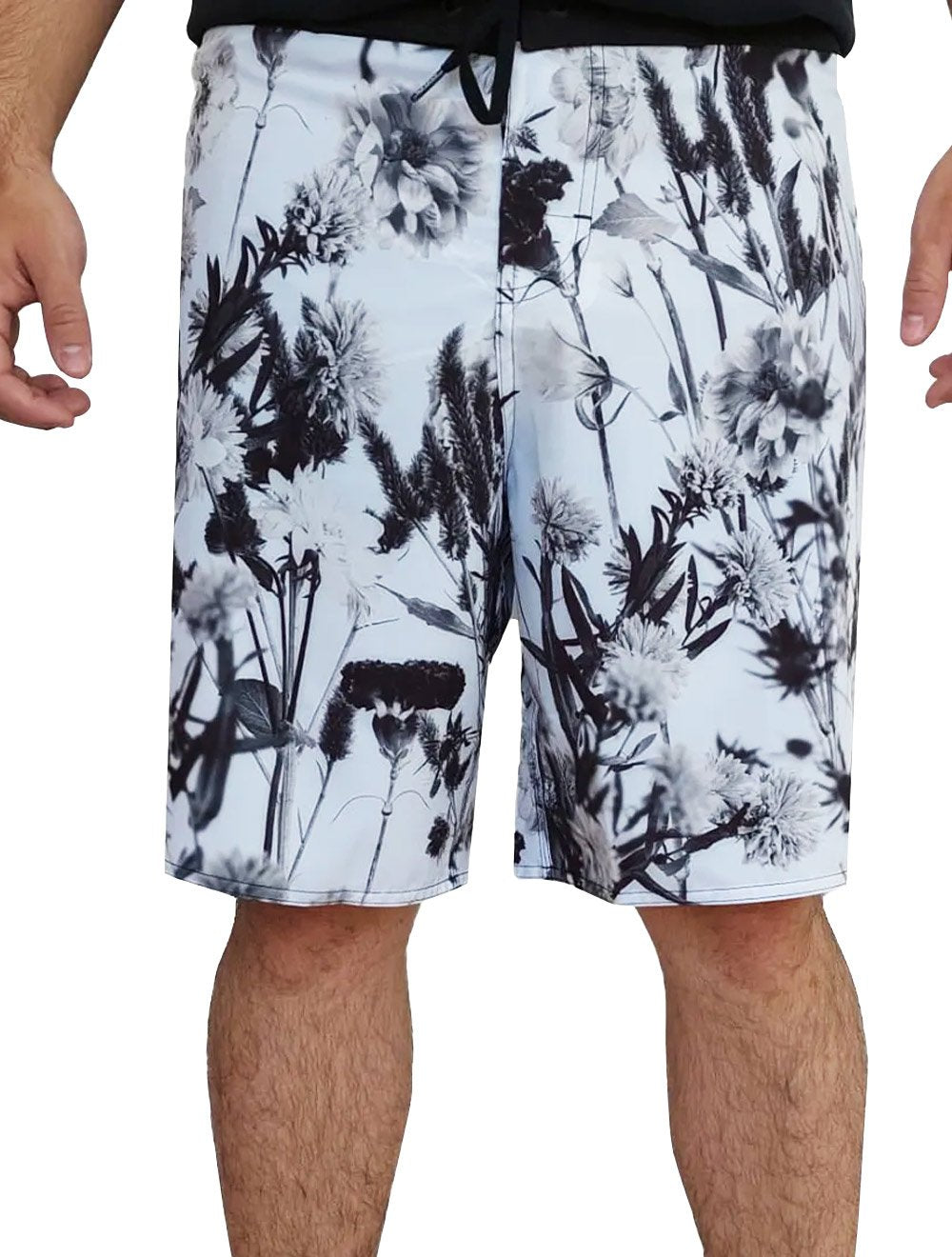 Bermuda Osklen Masculina D'Água Surf Desfoque Light/Night Off-White/Preta