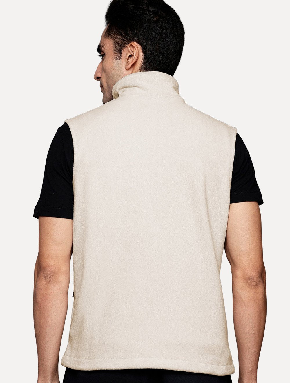Colete Columbia Masculino Fleece Fast Trek Cáqui Claro