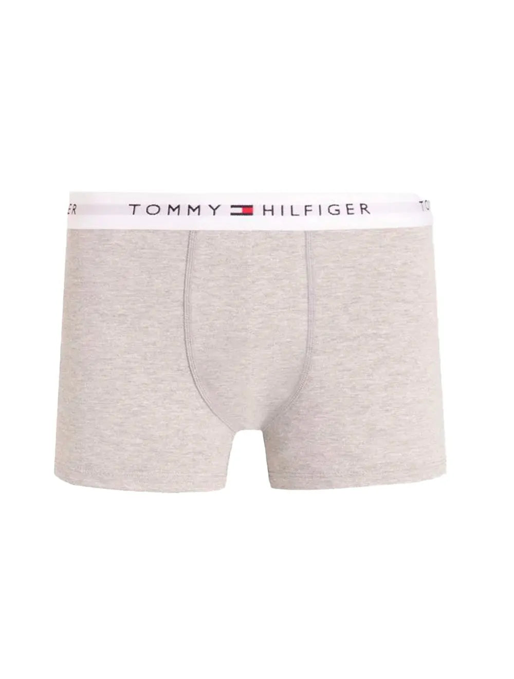Cueca Tommy Hilfiger Cotton Stretch Trunk Azul Cinza Mescla Marinho Pack 3UN