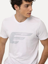 Camiseta Ellus Masculina Cotton Fine Maxi Easa Classic Branca