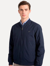 Jaqueta Ellus Masculina Tech Bomber Pin Point Azul Marinho