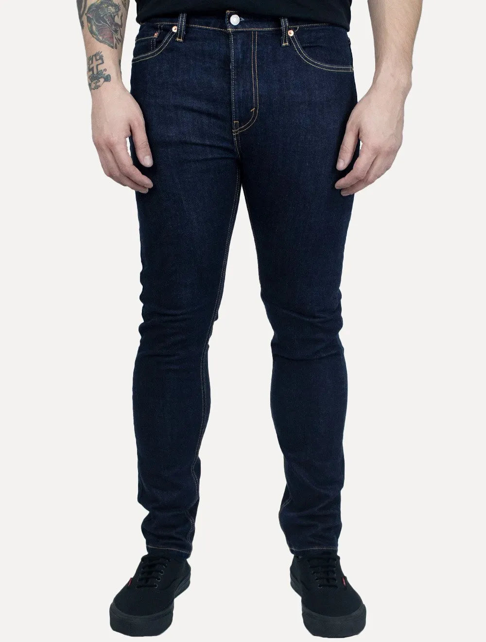 Calça Levis Jeans Masculina 510 Skinny Azul Marinho