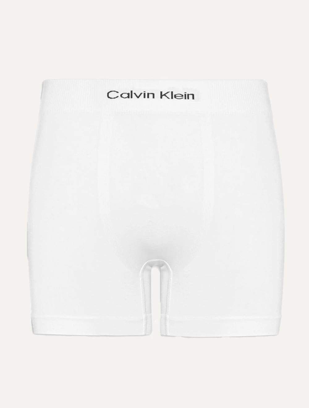 Cueca Calvin Klein Trunk Modern Logo Seamless Rib Branca